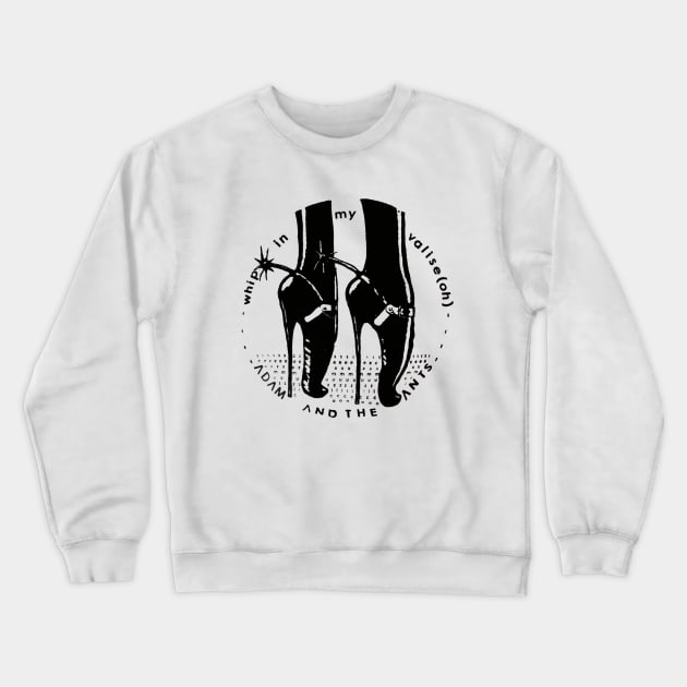 Whip In My Valise Adam and the Ants Crewneck Sweatshirt by Pop Fan Shop